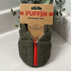 NWT Puffin beverage vest insulated